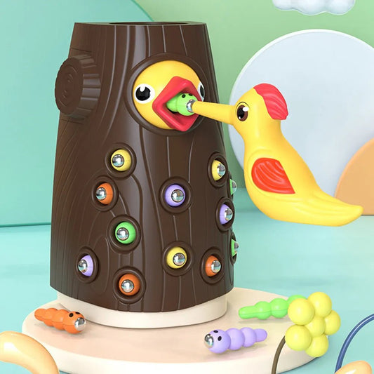 BirdyToy™ - Trunk Bird Montessori - Giggly & smart