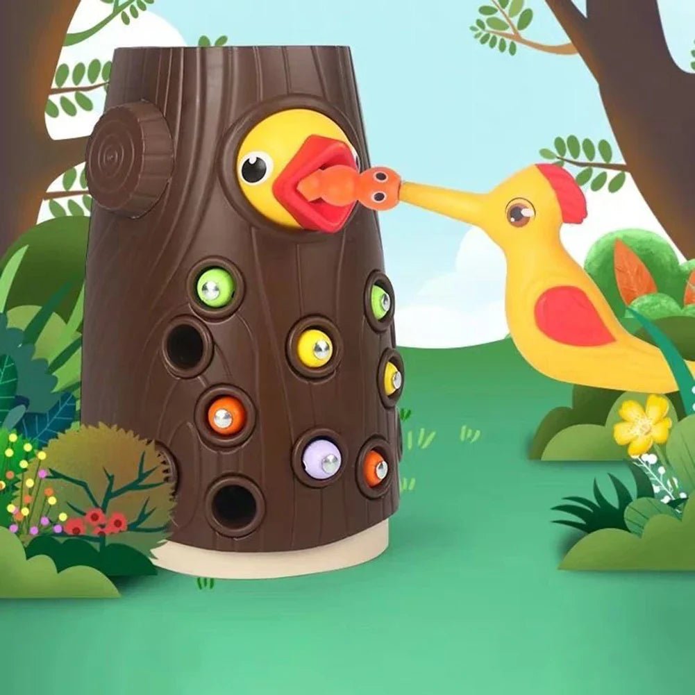 BirdyToy™ - Trunk Bird Montessori - Giggly & smart