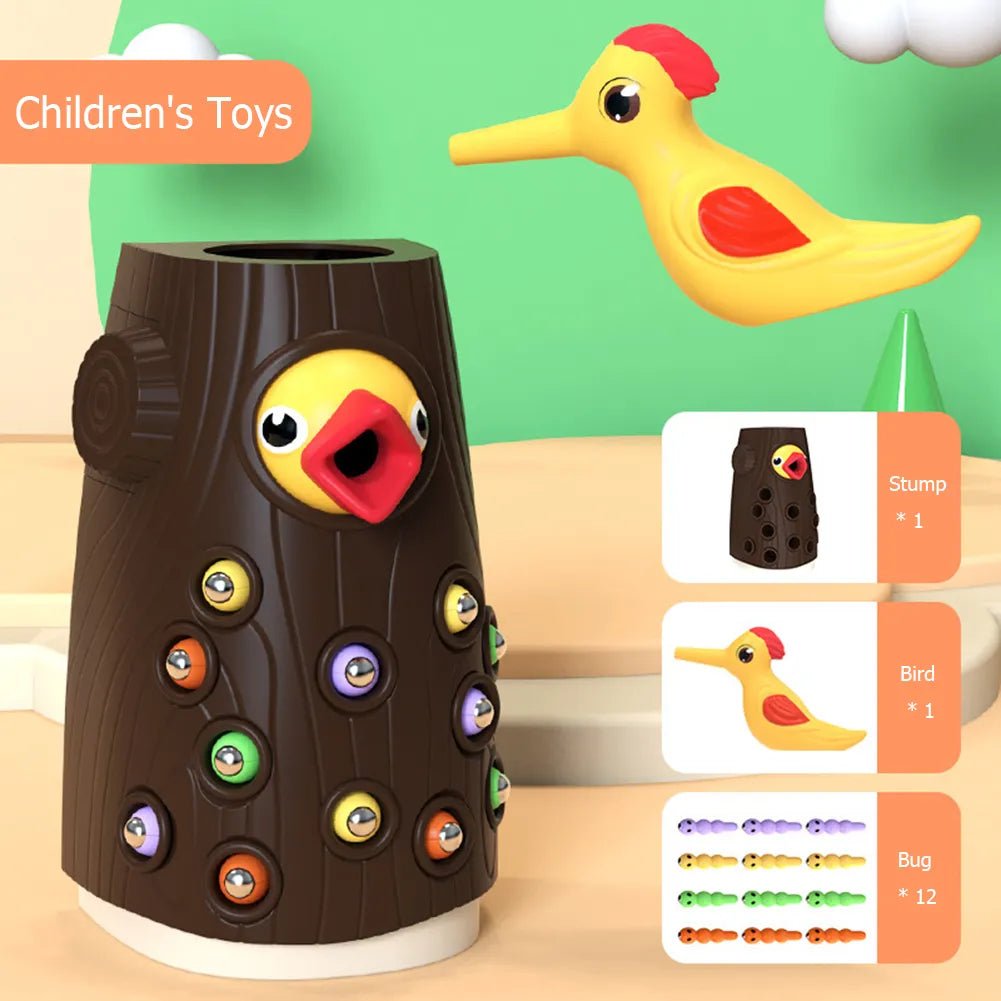 BirdyToy™ - Trunk Bird Montessori - Giggly & smart